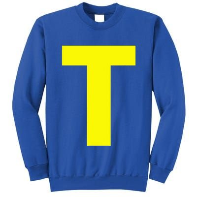 Yellow T Theodore Group Matching Halloween Tall Sweatshirt