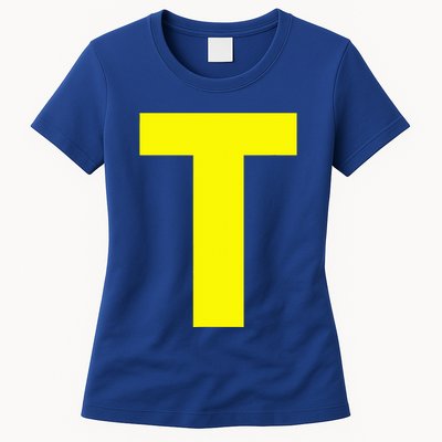 Yellow T Theodore Group Matching Halloween Womens T-Shirt