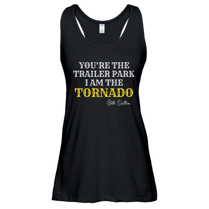 YouRe The Trailer Park I Am The Tornado Ladies Essential Flowy Tank