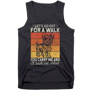 Yorkshire Terrier Teacup Dad Bark Out Orders Teacup Yorkie Tank Top