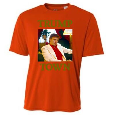 Young Trump Town Cooling Performance Crew T-Shirt