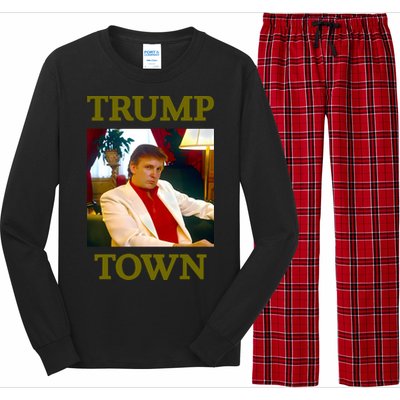 Young Trump Town Long Sleeve Pajama Set