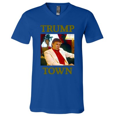 Young Trump Town V-Neck T-Shirt