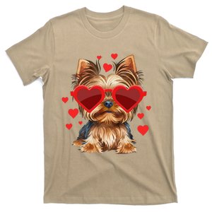 Yorkshire Terrier Valentines Day Yorkie Lover T-Shirt