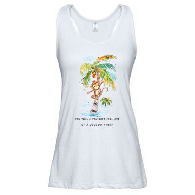 You Think You Just Fell Out Of A Coconut Tree? Kamala Harris Ladies Essential Flowy Tank