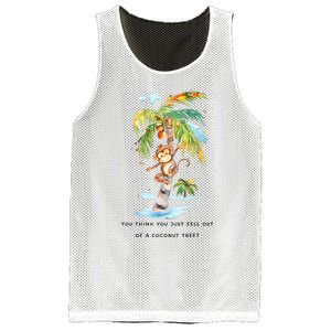 You Think You Just Fell Out Of A Coconut Tree? Kamala Harris Mesh Reversible Basketball Jersey Tank