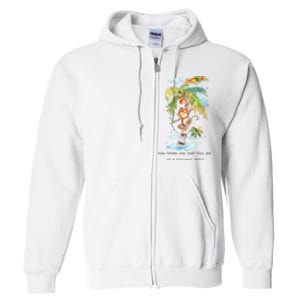 You Think You Just Fell Out Of A Coconut Tree? Kamala Harris Full Zip Hoodie