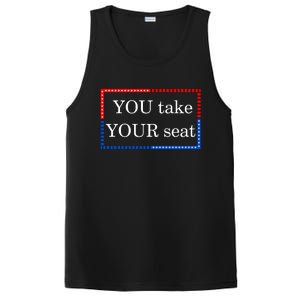 You Take Your Seat Anti Biden's Cue Cards PosiCharge Competitor Tank