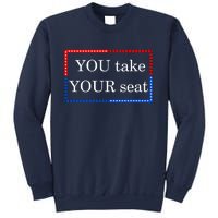 You Take Your Seat Anti Biden's Cue Cards Sweatshirt