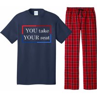 You Take Your Seat Anti Biden's Cue Cards Pajama Set