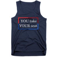 You Take Your Seat Anti Biden's Cue Cards Tank Top