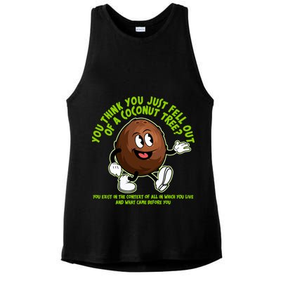 You Think You Just Fell Out Of A Coconut Tree Kalama Harris 2024 Meme Ladies PosiCharge Tri-Blend Wicking Tank