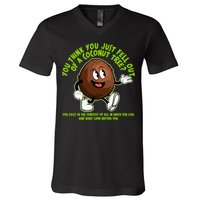 You Think You Just Fell Out Of A Coconut Tree Kalama Harris 2024 Meme V-Neck T-Shirt