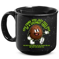 You Think You Just Fell Out Of A Coconut Tree Kalama Harris 2024 Meme 15oz Campfire Ceramic Mug