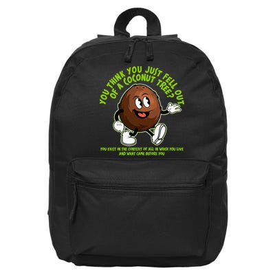 You Think You Just Fell Out Of A Coconut Tree Kalama Harris 2024 Meme 16 in Basic Backpack