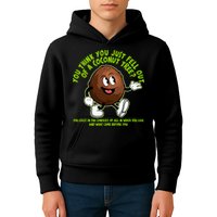 You Think You Just Fell Out Of A Coconut Tree Kalama Harris 2024 Meme Kids Hoodie