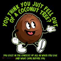 You Think You Just Fell Out Of A Coconut Tree Kalama Harris 2024 Meme Zip Tote Bag