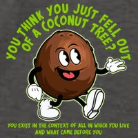 You Think You Just Fell Out Of A Coconut Tree Kalama Harris 2024 Meme Vector Backpack