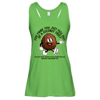 You Think You Just Fell Out Of A Coconut Tree Kalama Harris 2024 Meme Ladies Essential Flowy Tank