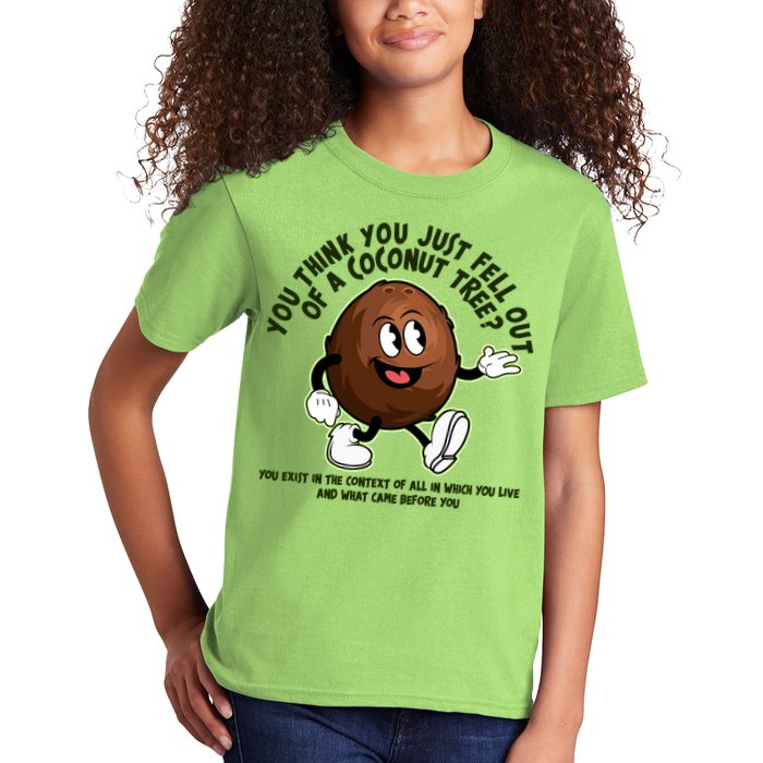 You Think You Just Fell Out Of A Coconut Tree Kalama Harris 2024 Meme Kids T-Shirt