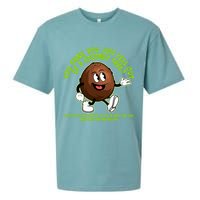 You Think You Just Fell Out Of A Coconut Tree Kalama Harris 2024 Meme Sueded Cloud Jersey T-Shirt