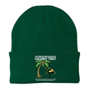 You Think You Just Fell Out Of A Coconut Tree Kamala Knit Cap Winter Beanie