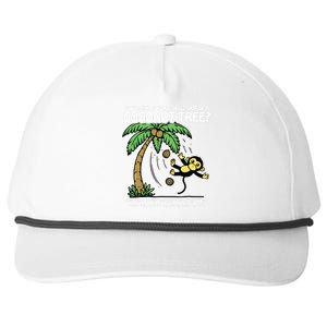 You Think You Just Fell Out Of A Coconut Tree Kamala Snapback Five-Panel Rope Hat