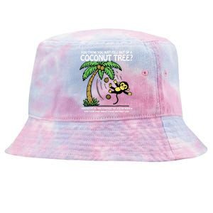 You Think You Just Fell Out Of A Coconut Tree Kamala Tie-Dyed Bucket Hat