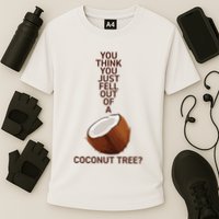 You Think You Just Fell Out Of A Coconut Tree Performance Shirt