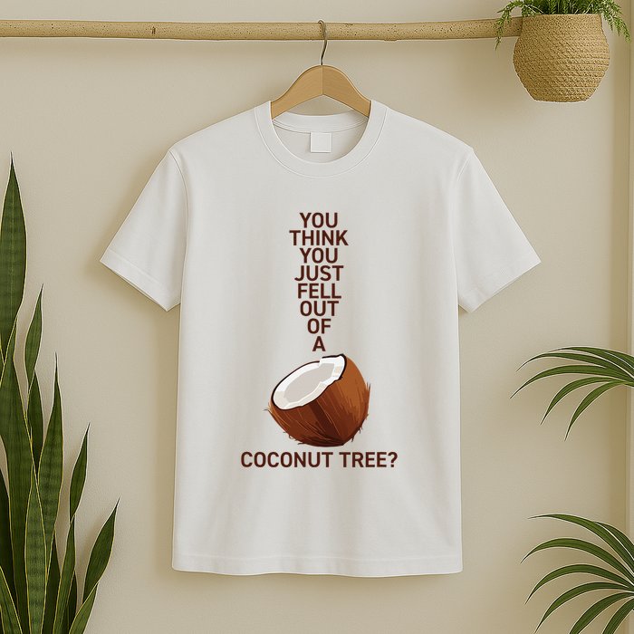 You Think You Just Fell Out Of A Coconut Tree T-Shirt