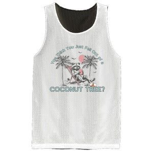 You Think You Just Fell Out Of A Coconut Tree Mesh Reversible Basketball Jersey Tank