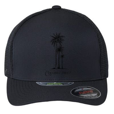 You Think You Just Fell Out Of A Coconut Tree Meme Flexfit Unipanel Trucker Cap