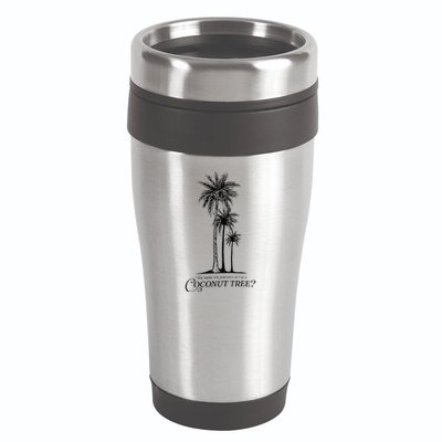 You Think You Just Fell Out Of A Coconut Tree Meme 16oz Travel Tumbler