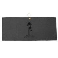 You Think You Just Fell Out Of A Coconut Tree Meme Large Microfiber Waffle Golf Towel
