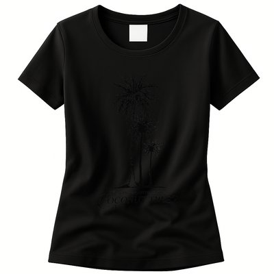 You Think You Just Fell Out Of A Coconut Tree Meme Womens T-Shirt