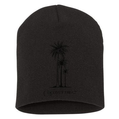 You Think You Just Fell Out Of A Coconut Tree Meme Short Acrylic Beanie