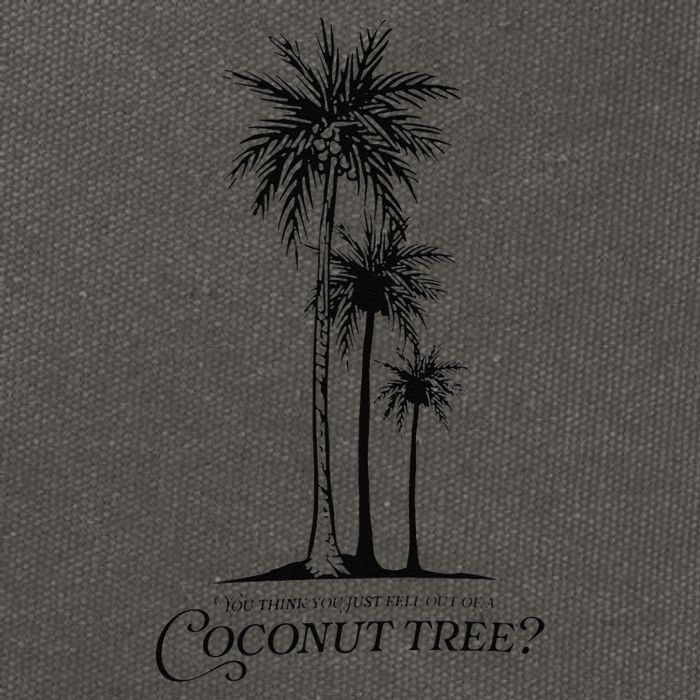You Think You Just Fell Out Of A Coconut Tree Meme Cotton Canvas Backpack