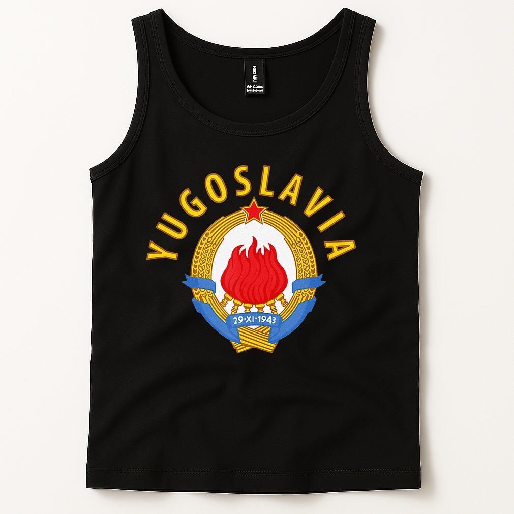 Yugoslavia Team Tank Top