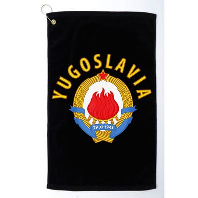 Yugoslavia Team Golf Towel