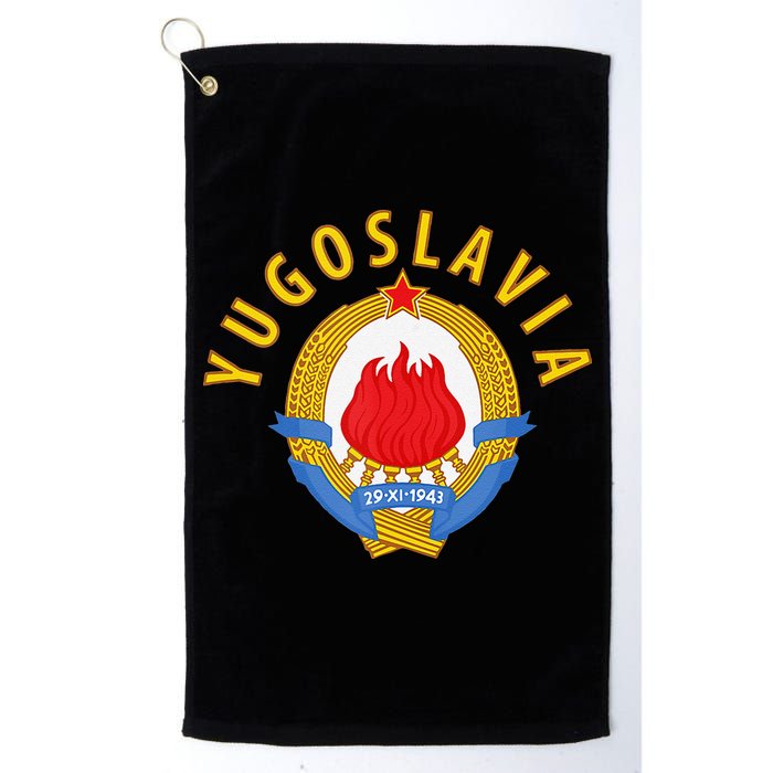 Yugoslavia Team Golf Towel