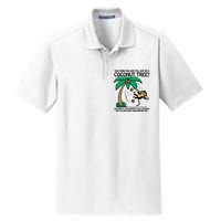 You Think You Fell Out Of A Coconut Tree Funny Kamala Harris Dry Zone Grid Polo