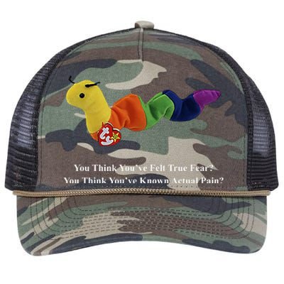 You Think You've Felt True Fear You Think You've Known Actual Pain Retro Rope Trucker Hat Cap