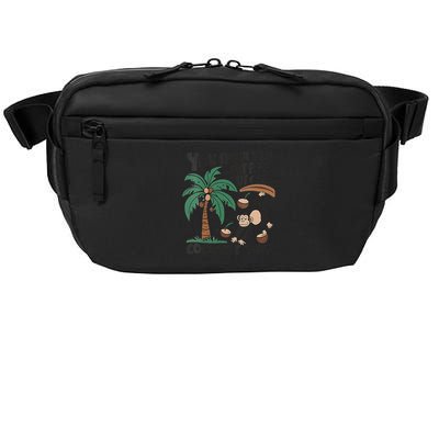 You Think You Just Fell Out Of A Coconut Tree Meme Crossbody Pack