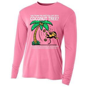 You Think You Just Fell Out Of A Coconut Tree Kamala 2024 Cooling Performance Long Sleeve Crew