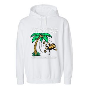 You Think You Just Fell Out Of A Coconut Tree Kamala 2024 Garment-Dyed Fleece Hoodie