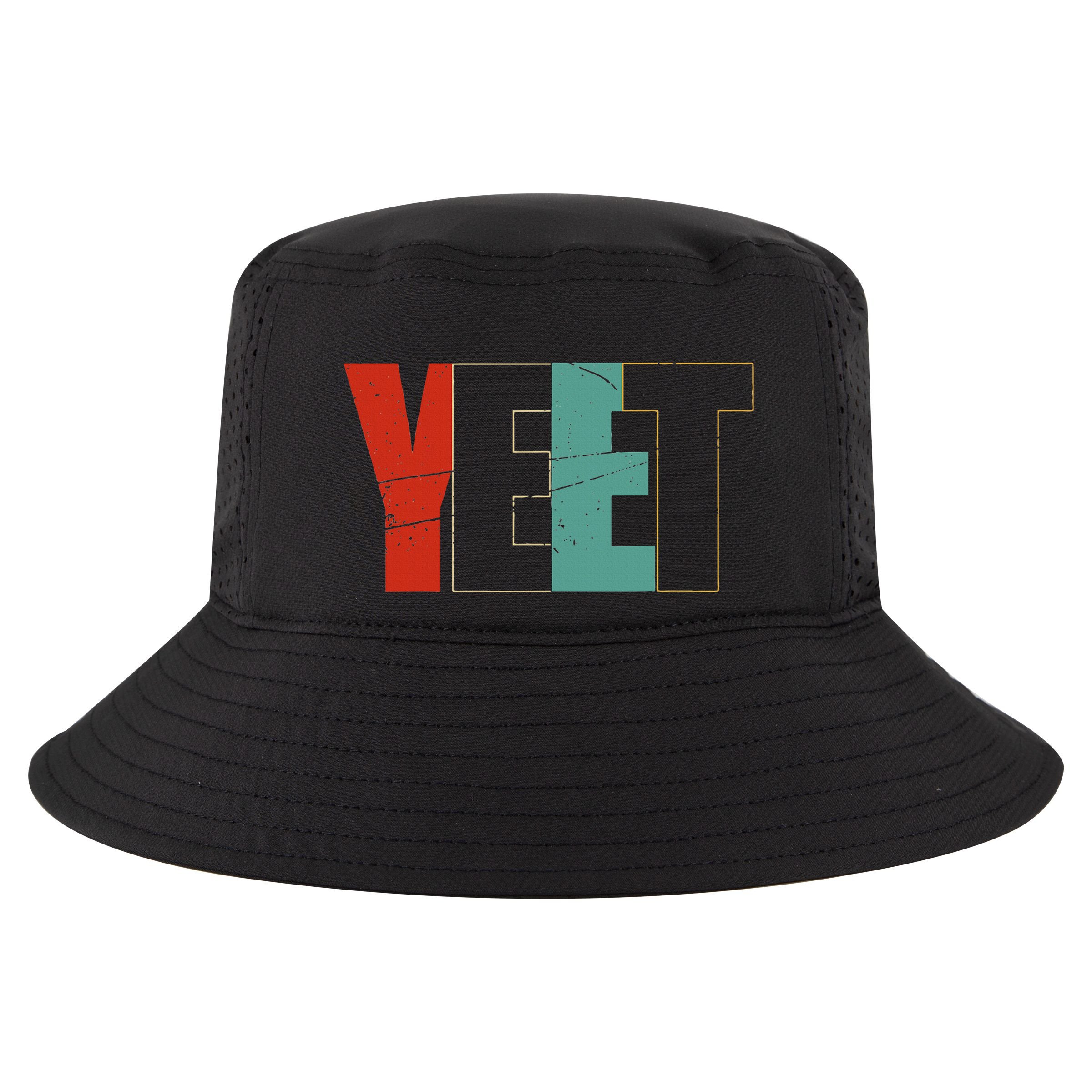 Yeet Trendy Yeeting Meme Slogan Urban Slang Cool Comfort Performance Bucket Hat