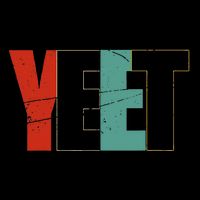 Yeet Trendy Yeeting Meme Slogan Urban Slang Wool Snapback Cap