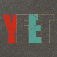 Yeet Trendy Yeeting Meme Slogan Urban Slang Cotton Canvas Backpack