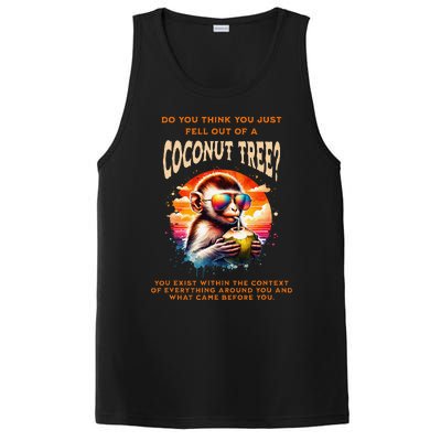 You Think You Just Fell Off A Coconut Tree Funny PosiCharge Competitor Tank