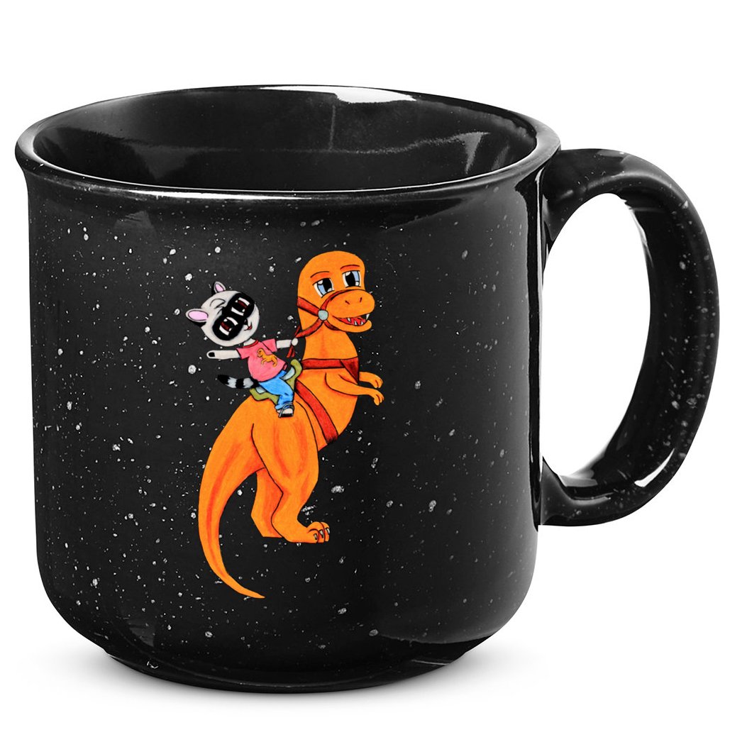 Yeeha Teddy 15oz Campfire Ceramic Mug